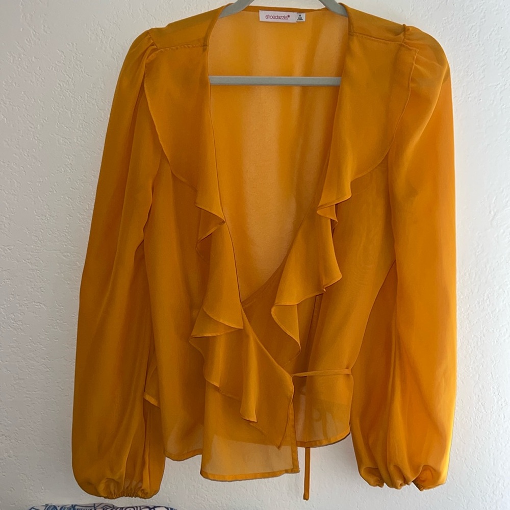 Bright Wrap Top